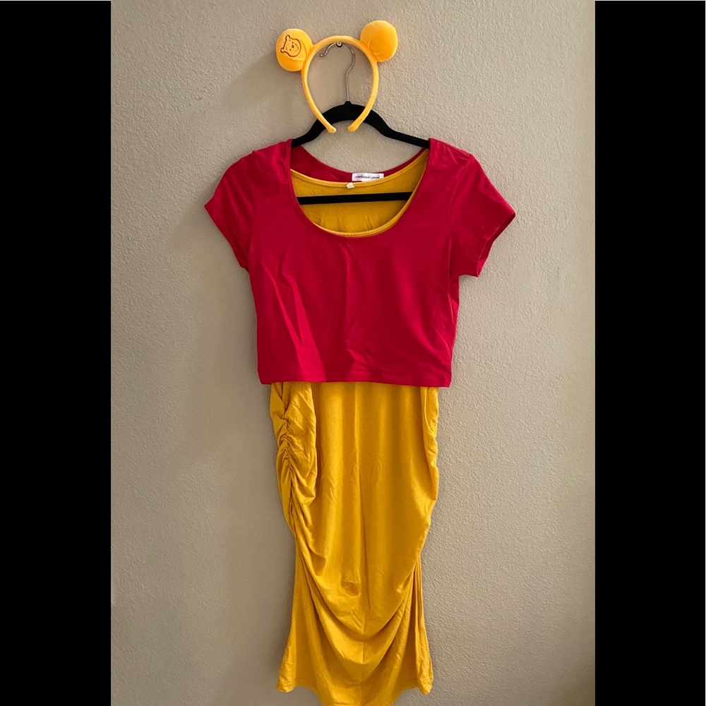 Maternity Winnie the Pooh costume